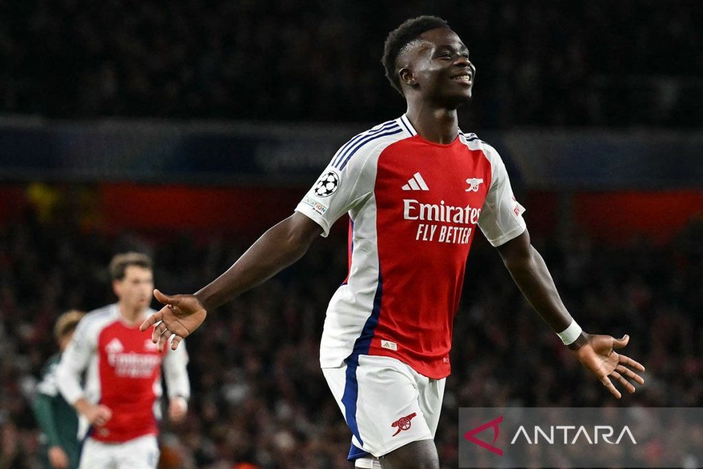 Saka Alami Cedera Otot, Arteta Pastikan Tidak Akan Mempengaruhi Penampilan Arsenal
