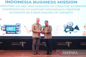 “Menekraf memperluas cakupan kerja sama dengan US-ABC demi memajukan sektor ekraf”