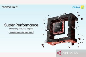 Realme 14x Terbaru Menggunakan Prosesor Dimensity 6300