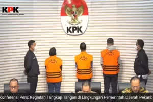 KPK Mengamankan Uang Rp6,8 Miliar Usai Operasi Tangkap Tangan di Pekanbaru