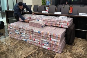 Tumpukan Uang Rp103,2 Miliar Disita dari Kasus TPPU Judol, Sungguh Luar Biasa!