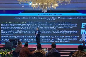 Skor Indeks Kepatuhan Etik Penyelenggara Pemilu Jakarta Terendah