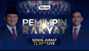 Pemimpin Bangsa Beraksi! Ikuti Kebijakan dan Kegiatan Para Pemimpin di Program PEMIMPIN RAKYAT di iNews, Senin-Jumat Pukul 12.30 WIB