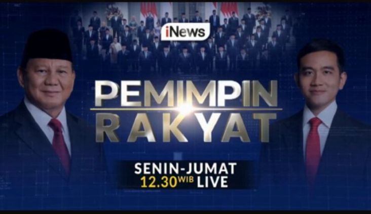 PEMIMPIN RAKYAT: Di Balik Kebijakan dan Kegiatan Para Pemimpin di Program iNews, Senin-Jumat Pukul 12.30 WIB