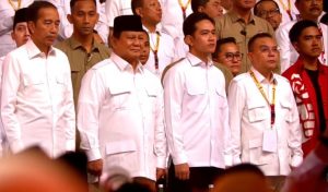 Kehadiran Jokowi dan Kaesang Pangarep di Acara Perayaan HUT ke-17 Gerindra di Bogor Memukau Para Tamu Undangan