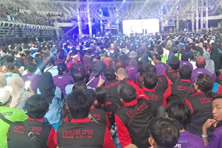 "Prabowo Raih Pujian di Ulang Tahun ke-52 KSPSI, Jumhur Hidayat Sebut Layak Diberikan"