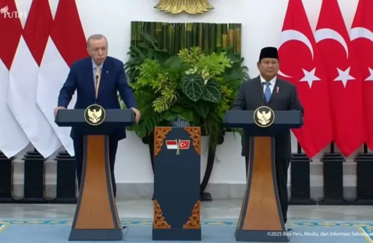 "Prabowo dan Erdogan Setuju pada Solusi Damai untuk Palestina-Israel"