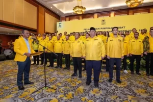 Sandi Rahmat Resmi Menjadi Waketum AMPG, Siap Merekrut 2 Juta Kader Muda