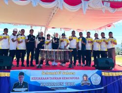Deputi Kemenpora Pukul Taganing, Peserta Kejuaraan Tarkam 2025 Toba Siap Bertanding