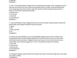 Soal dan Jawaban Ujian Akhir Modul TAM PPG Kemenag
