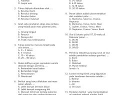 Soal IPAS dan Kunci Jawaban, Latihan STS SD Kelas 6 Semester 2 Sampai Soal TKA 2026