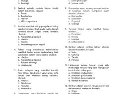 Kunci Jawaban Soal IPA SMP Kelas 7 Semester 2 2025