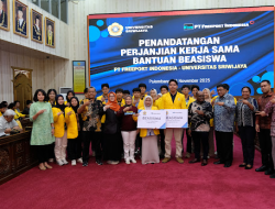 PT Freeport Indonesia bekerja sama dengan empat universitas untuk meningkatkan SDM mahasiswa asli Papua