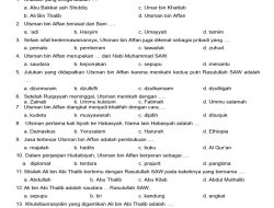 50 Soal TKA SKI Kelas 6 SD Semester 2 2026 + Jawaban