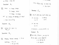 Kunci Jawaban Matematika SMP Kelas 7 Semester 2 2026