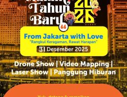 5 Acara Tahun Baru 2026 di Jakarta, Ada Festival Cahaya!