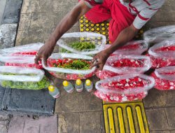 Kisah Penjual Bunga di Trotoar Rawa Belong