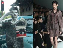 Manusia silver jadi model viral, penghasilan melonjak drastis!