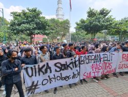 Aliansi Mahasiswa Unima Gelar Aksi Protes Kasus Dugaan Pelecehan Dosen