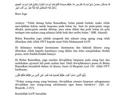 Memulai Ramadhan dengan Benar