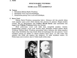 Latihan Biologi Kelas 12: Hukum Hardy-Weinberg dan Teori Evolusi