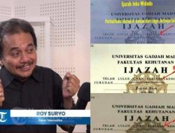 Pengamat yang Tidak Puas Salinan Ijazah Jokowi Jadi Saksi Roy Suryo