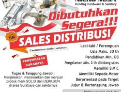 Lowongan Kerja Profesional Bahan Bangunan dan Driver Ekspedisi Banjarbaru