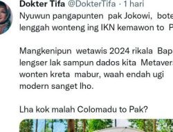 Termul Rayu Dokter Tifa Datang ke Rumah Jokowi