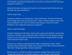 15 Kultum Ramadhan 7 Menit: Puasa, Sabar, Jaga Lisan, dan Bersyukur