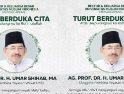 Quraish Shihab di Makam Kakaknya Umar Shihab: Tunggu Giliran Kita