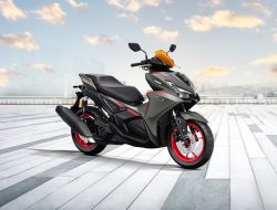 Kupas Tuntas! Yamaha Aerox Alpha Cyber City 2026, Warna Putih Biru dan Fitur Premium 155cc