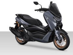 Yamaha NMAX Turbo 2026 Warna Abu-abu Matte Tampil Minimalis Namun Sangar