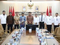 Pastikan Kepastian Hukum, Gubernur Sulteng Serahkan Data Konflik Lahan ke Menteri ATR/BPN