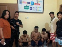 Polisi bongkar pesta sabu di Dharmasraya, lima tersangka ditangkap